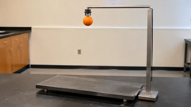 Illustrative initial scene for Bounce-height decay