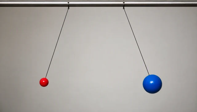 Illustrative initial scene for Pendulum period vs. mass