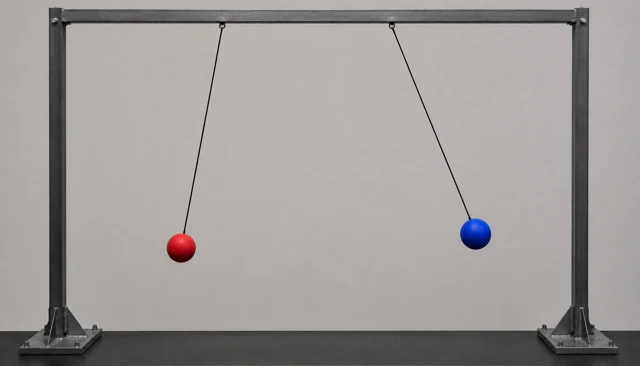 Illustrative initial scene for Large-angle pendulum