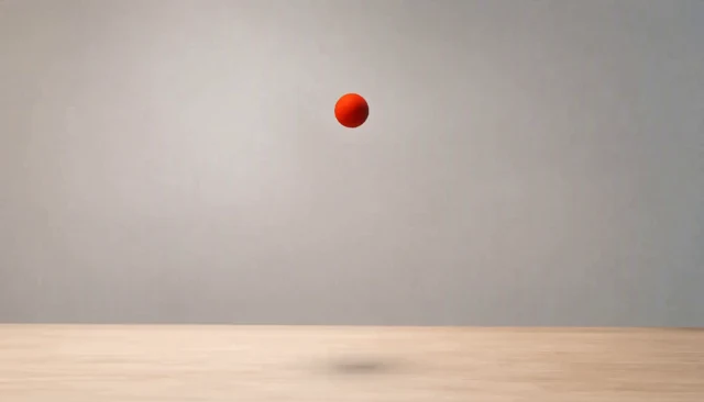 Illustrative initial scene for Free fall