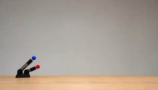 Illustrative initial scene for Complementary-angle throws